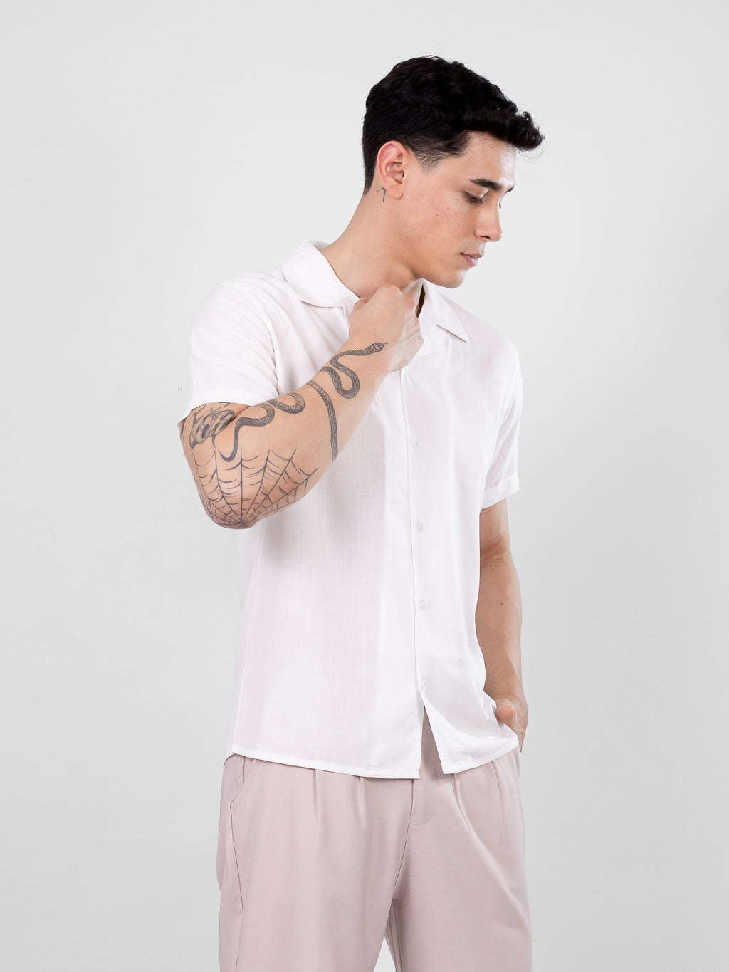 CAMISA REGULAR FIT | BLANCO