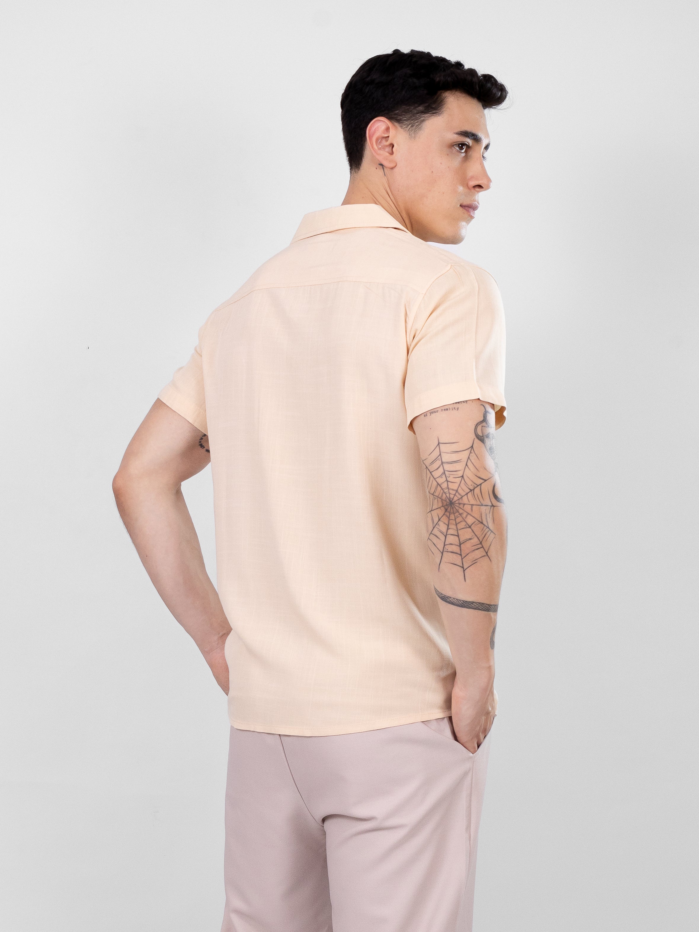 CAMISA REGULAR FIT | BEIGE