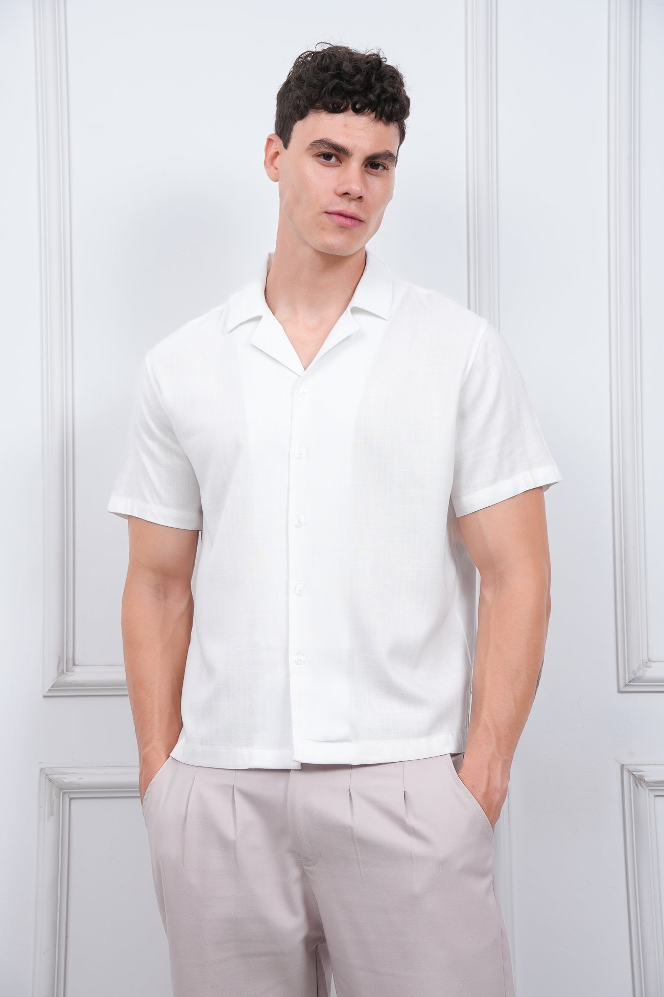 CAMISA REGULAR FIT | BLANCO