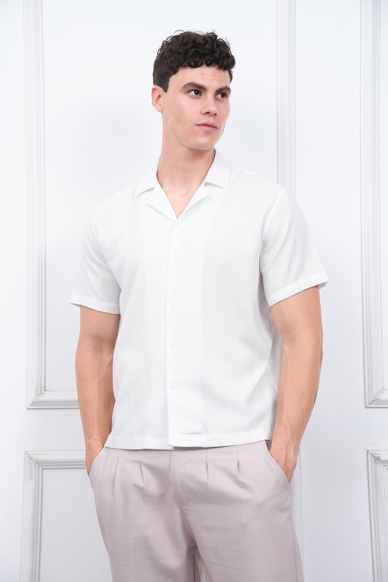 CAMISA REGULAR FIT | BLANCO