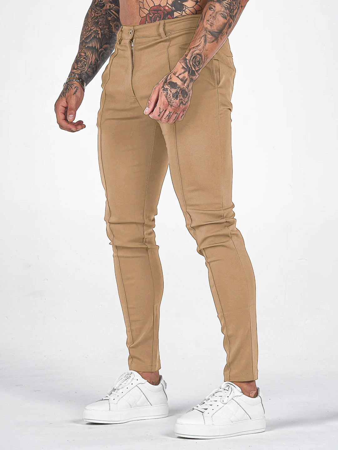 PANTALÓN FIT | CAMEL
